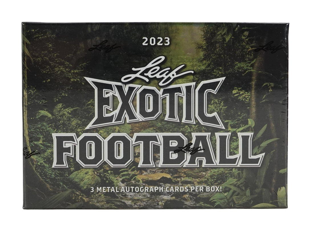 2023 Leaf Exotic Football Hobby Box