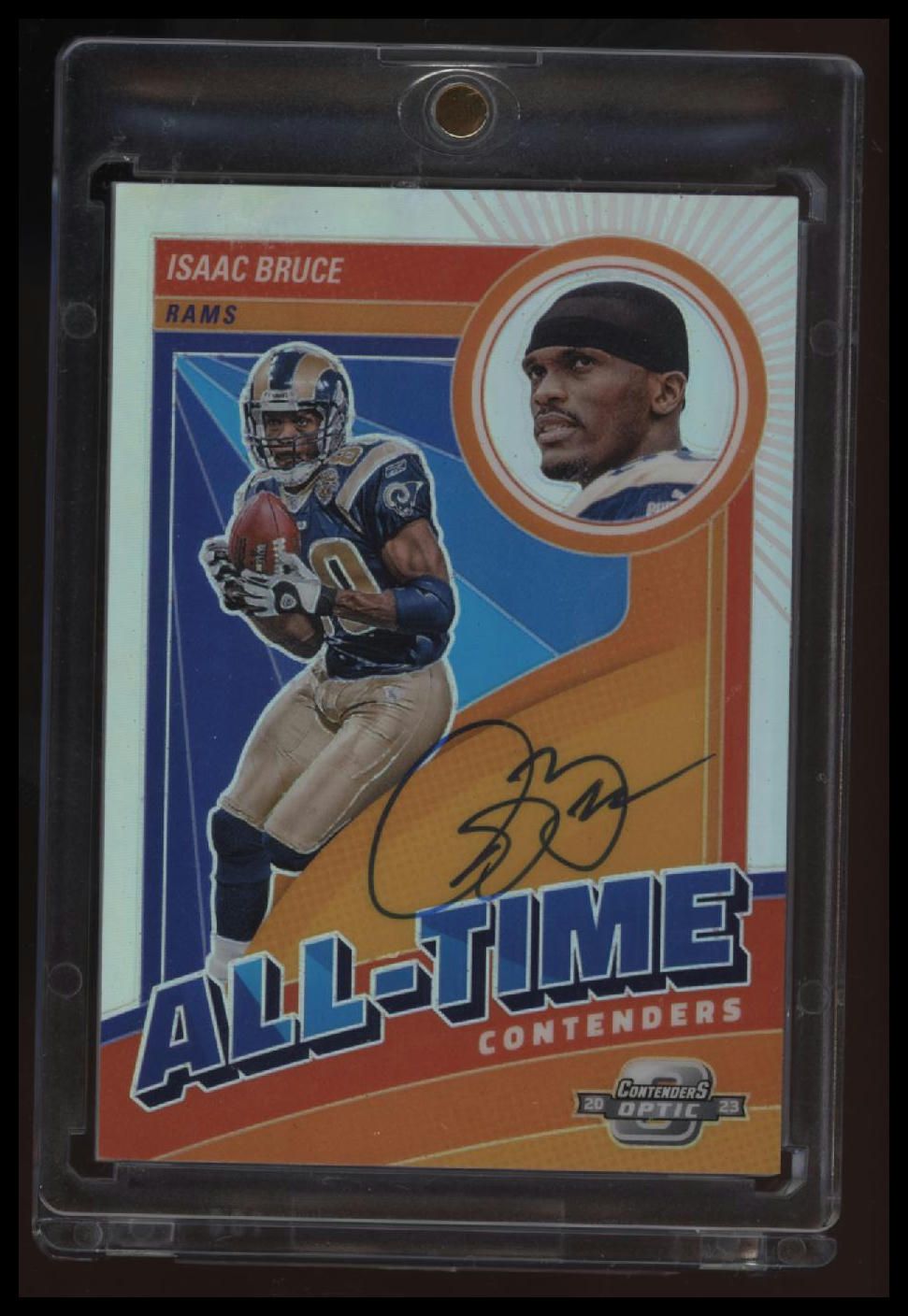 2023 Panini Contenders Optic Isaac Bruce All Time Contenders #/75