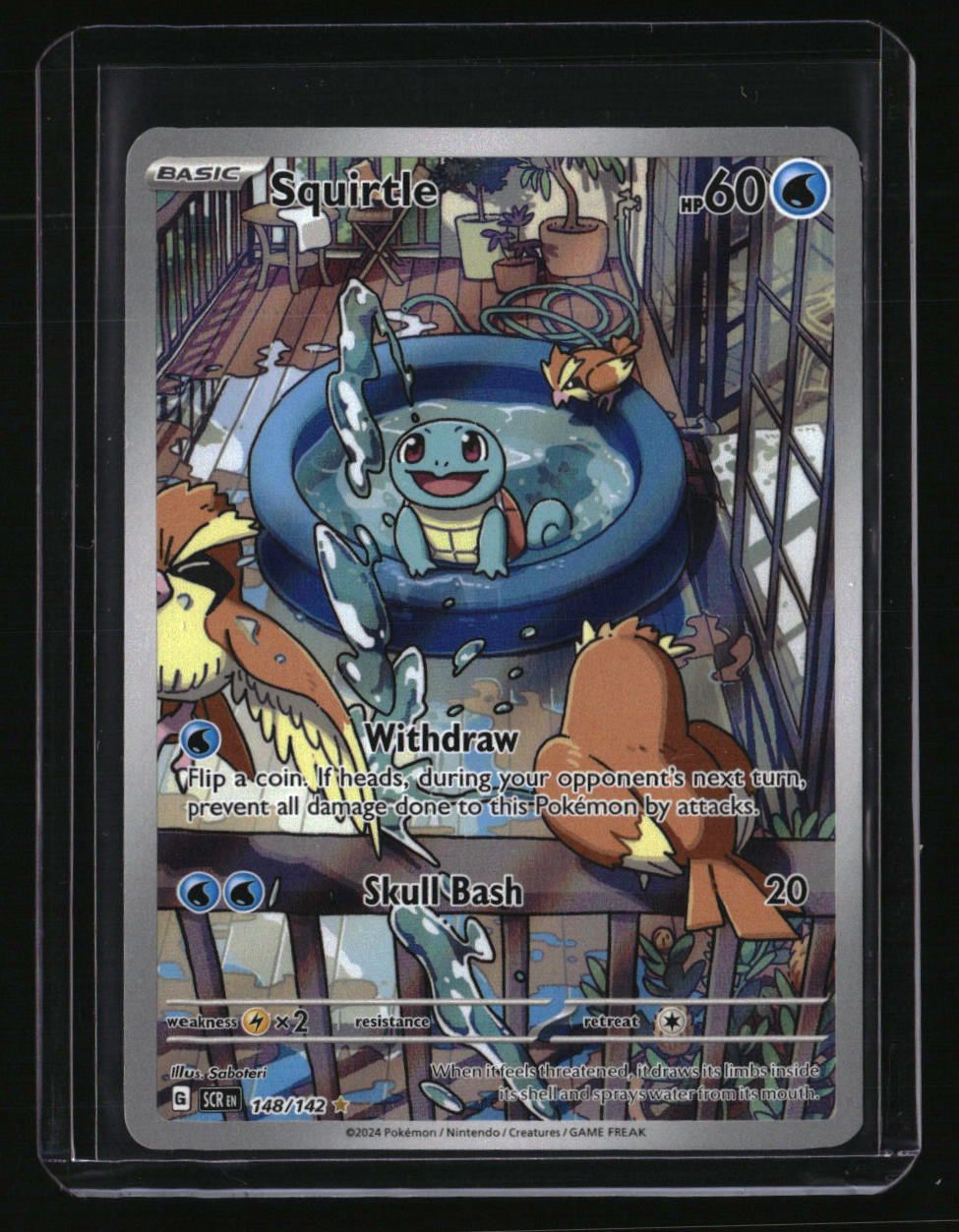 Stellar Crown Squirtle Art Rare #148/142 10001939