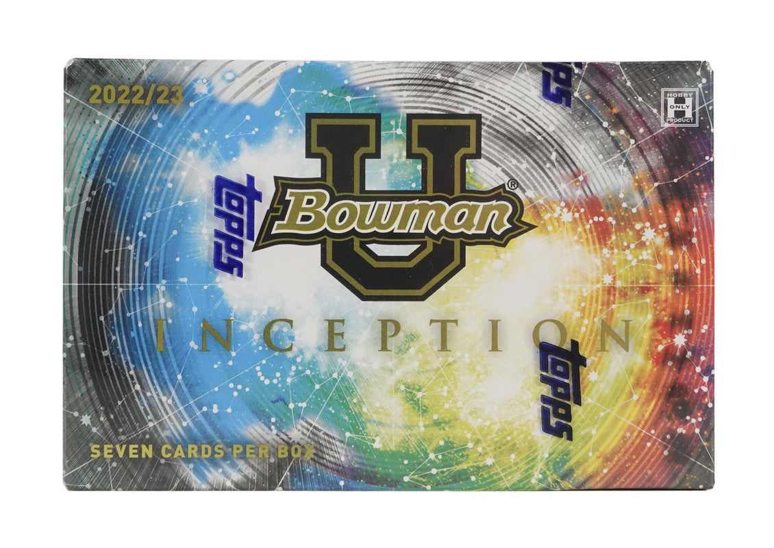 2022/23 Bowman University Inception Hobby Box