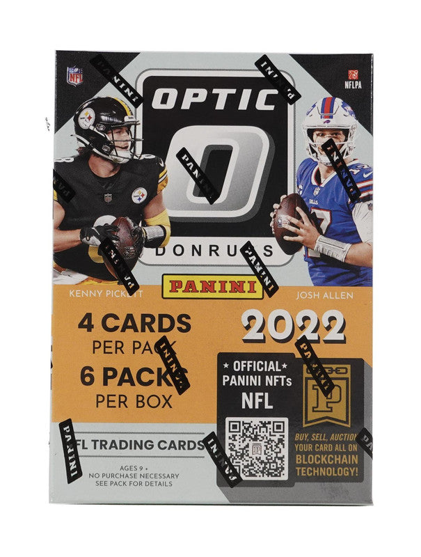 2022 Panini Donruss Optic Football Blaster Box (Purple Shock Parallels!)