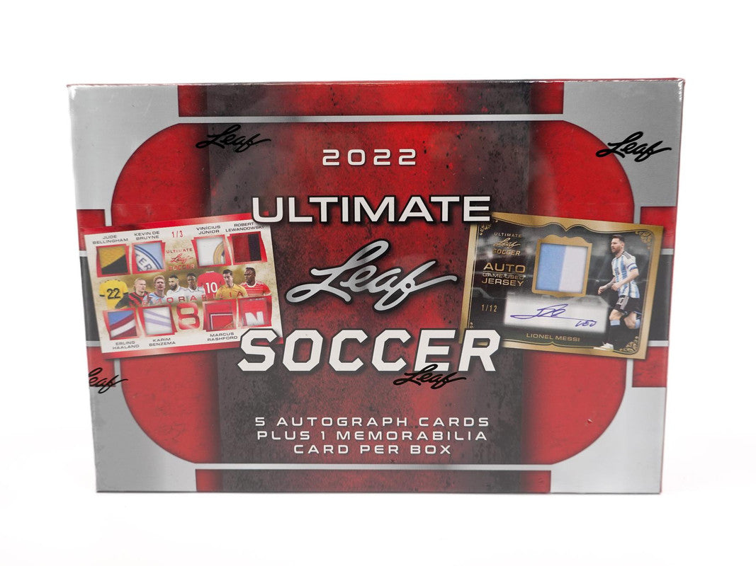 2022 Leaf Ultimate Soccer Hobby Box