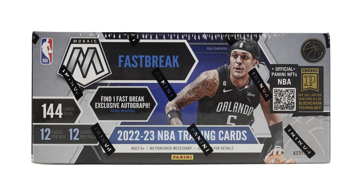 2022/23 Panini Mosaic Basketball Fast Break Box