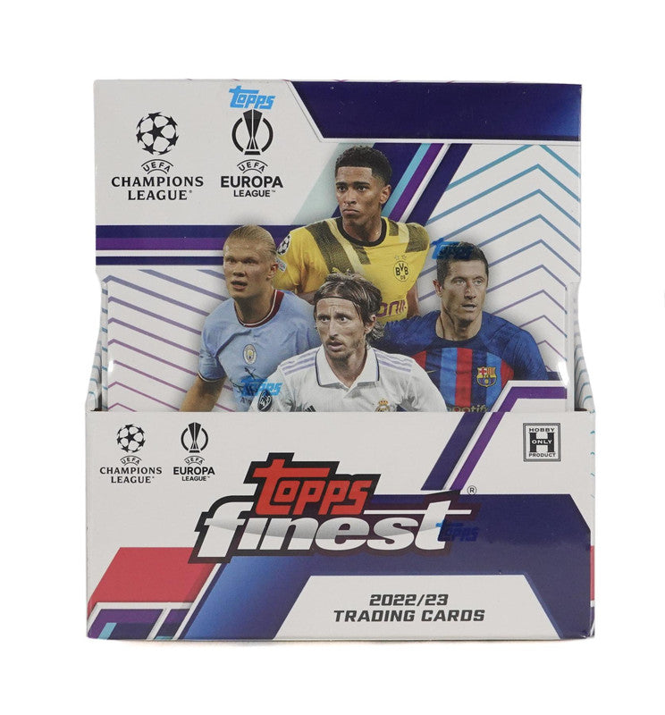 2022/23 Topps Finest UEFA Club Competitions Soccer Hobby Box