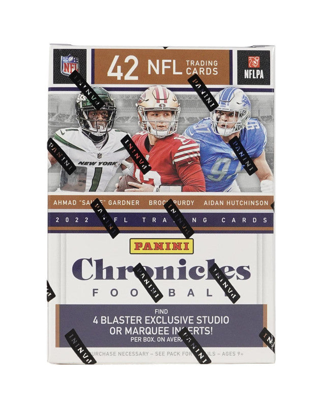 2022 Panini Chronicles Football 6-Pack Hobby Blaster Box (Marquee Inserts!)