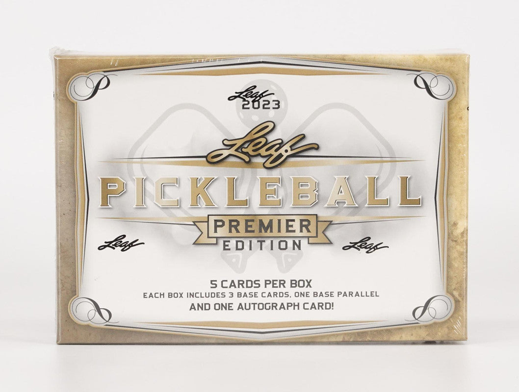 2023 Leaf Pickleball Premier Edition Hobby Box