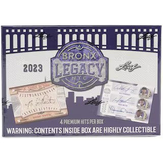 2023 Leaf A Bronx Legacy Baseball Box