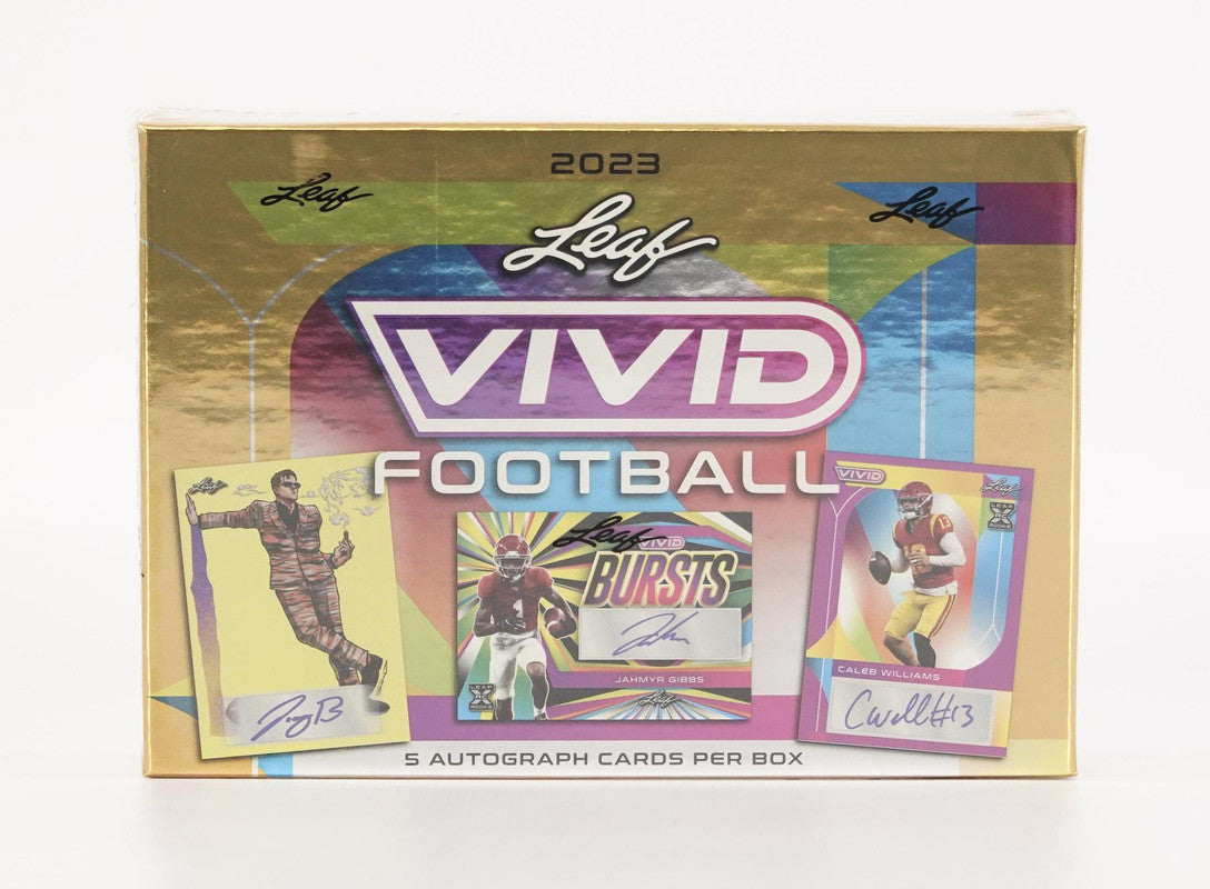 2023 Leaf Vivid Football Hobby Box