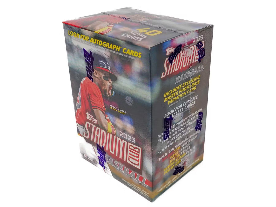 2023 Topps Stadium Club Baseball 8-Pack Blaster Box