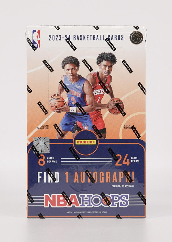 2023/24 Panini NBA Hoops Basketball Hobby Box