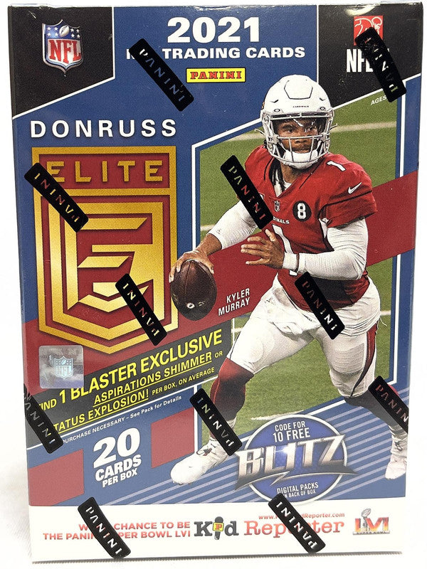 2021 Panini Donruss Elite Football Blaster Box