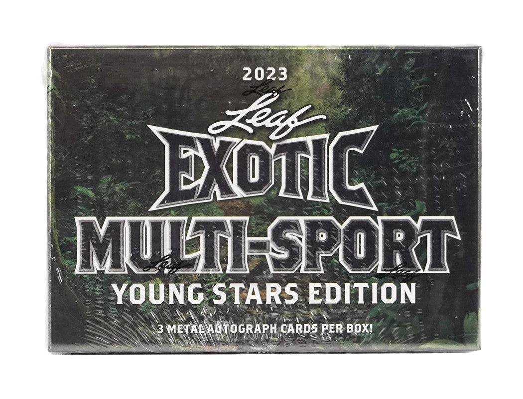 2023 Leaf Exotic Multi-Sport Rookies Box