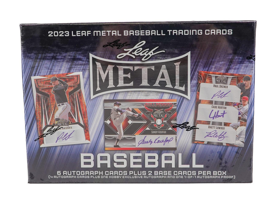 2023 Leaf Metal Baseball Hobby Box