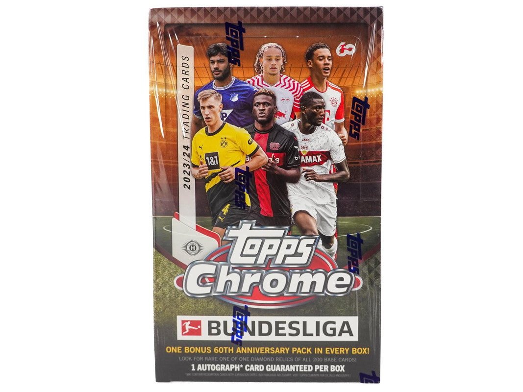 2023/24 Topps Chrome Bundesliga Soccer Hobby Box