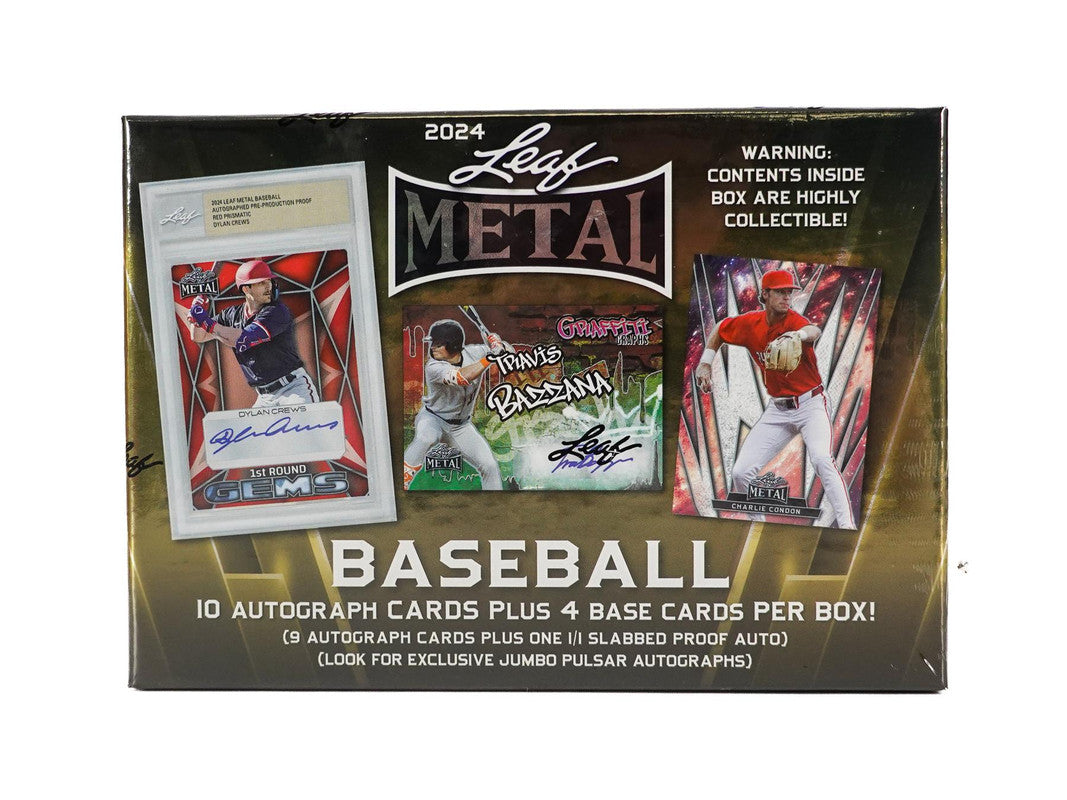 2024 Leaf Metal Baseball Jumbo Box