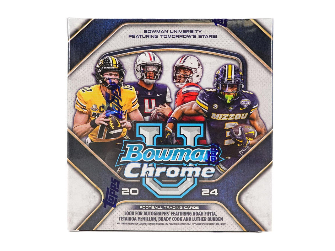 2024 Bowman Chrome University Football Monster Box (SALE)