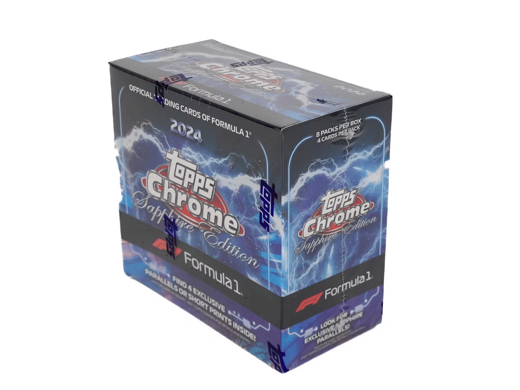 2024 Topps Chrome F1 Formula 1 Sapphire Edition Box