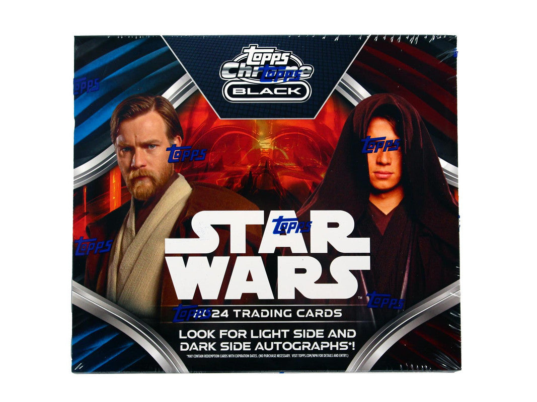 Star Wars Chrome Black Hobby Box (Topps 2024) (SALE)