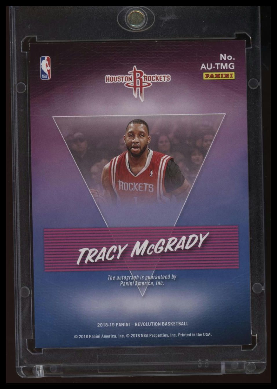 2018-19 Panini Revolution Tracy McGrady Autographs