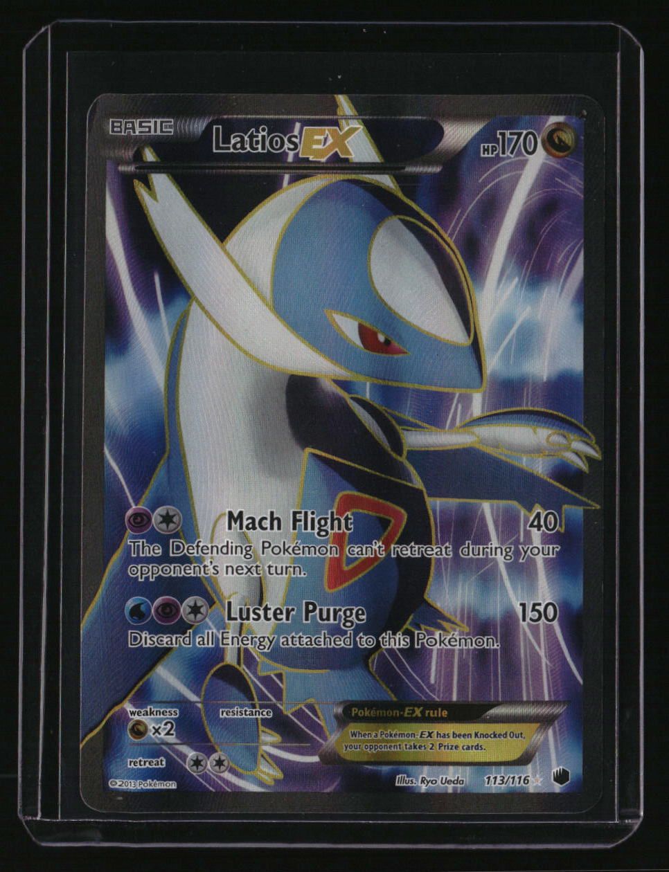 Plasma Freeze Latios EX (113 Full Art)