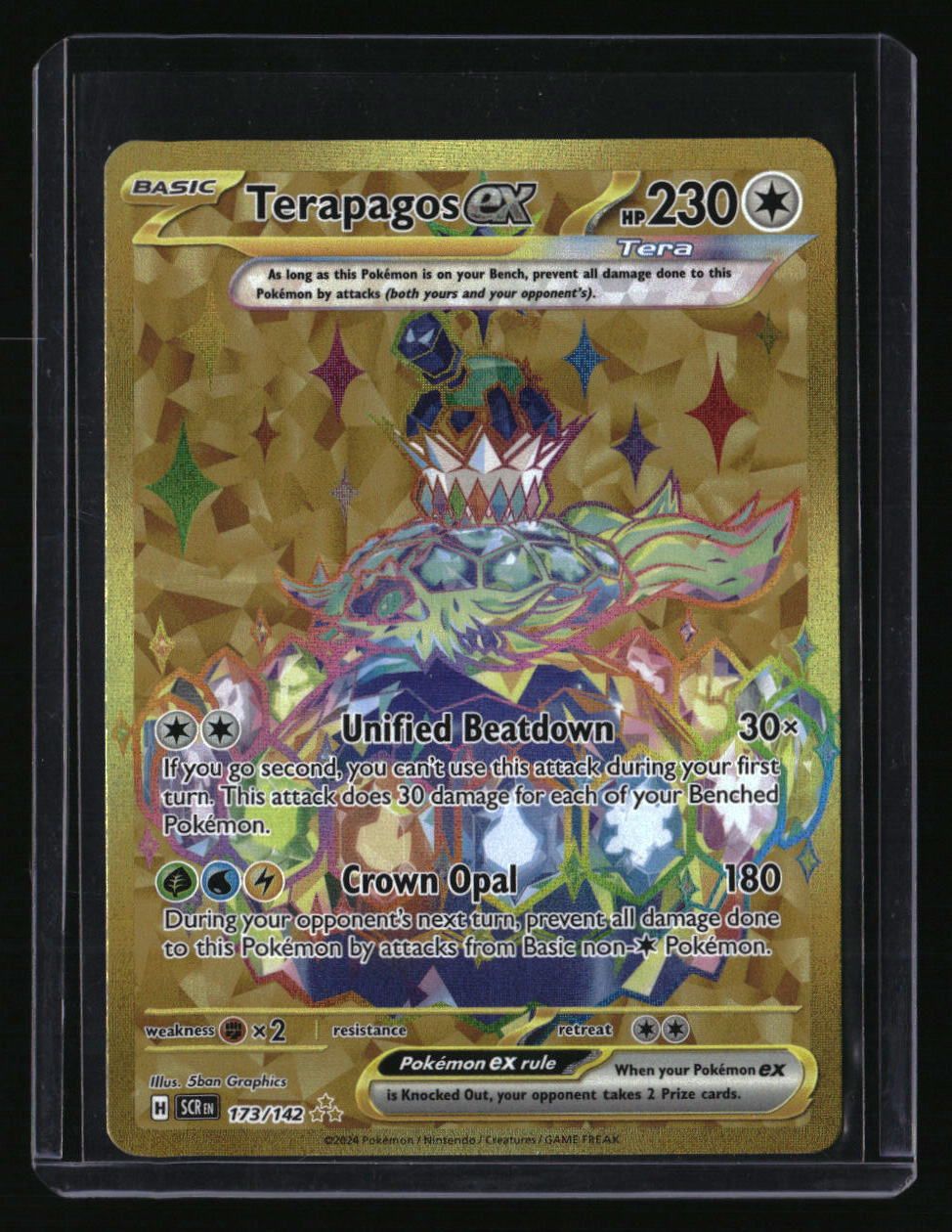 Stellar Crown Terapagos ex Hyper Rare 173/142 10002160