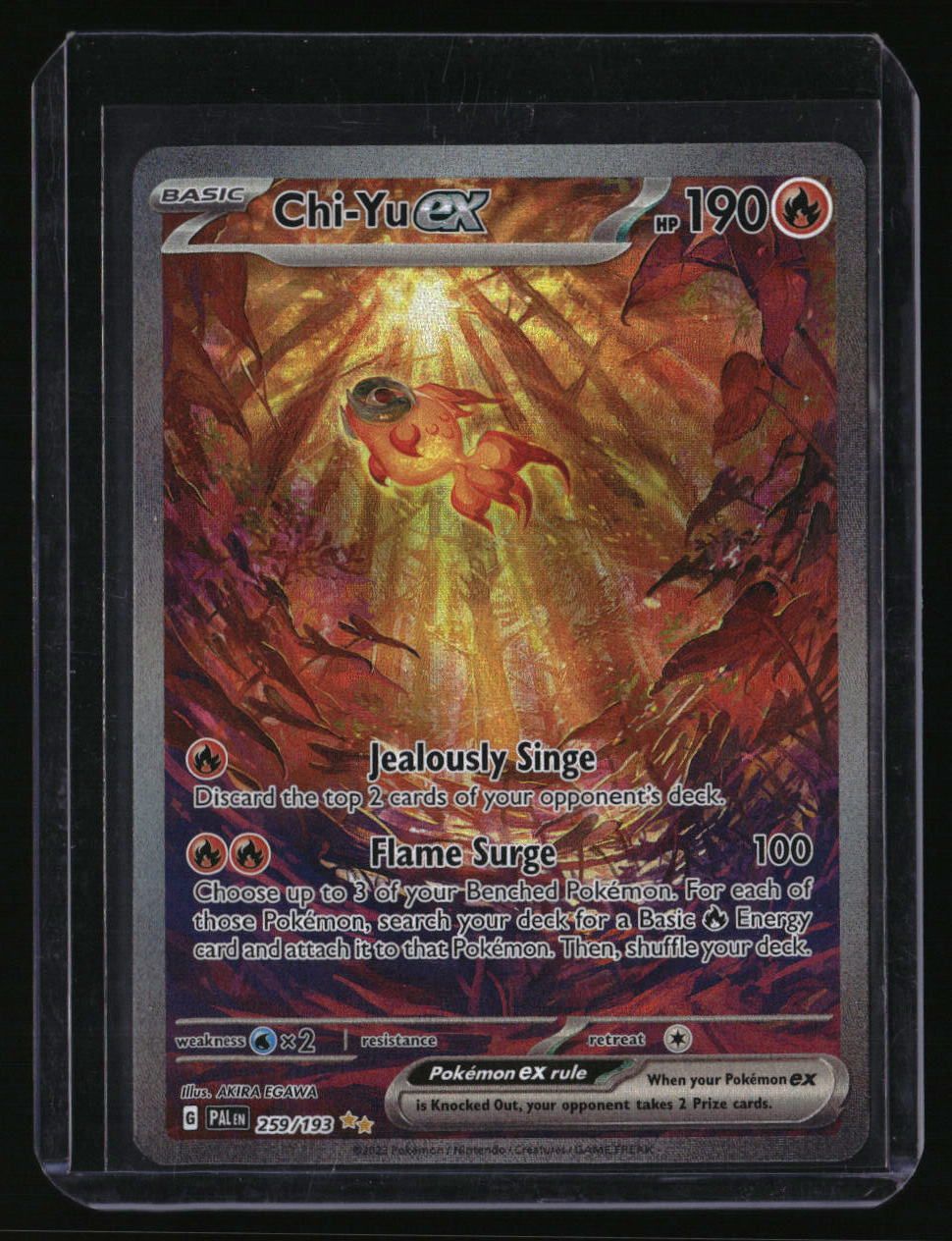 SV02: Paldea Evolved Chi-Yu ex