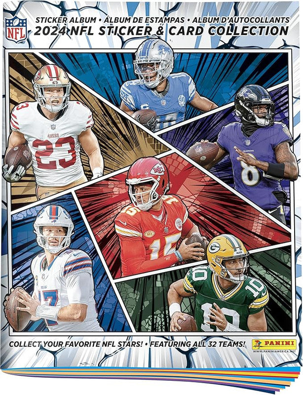 2024 Panini NFL Football Sticker Collection Album