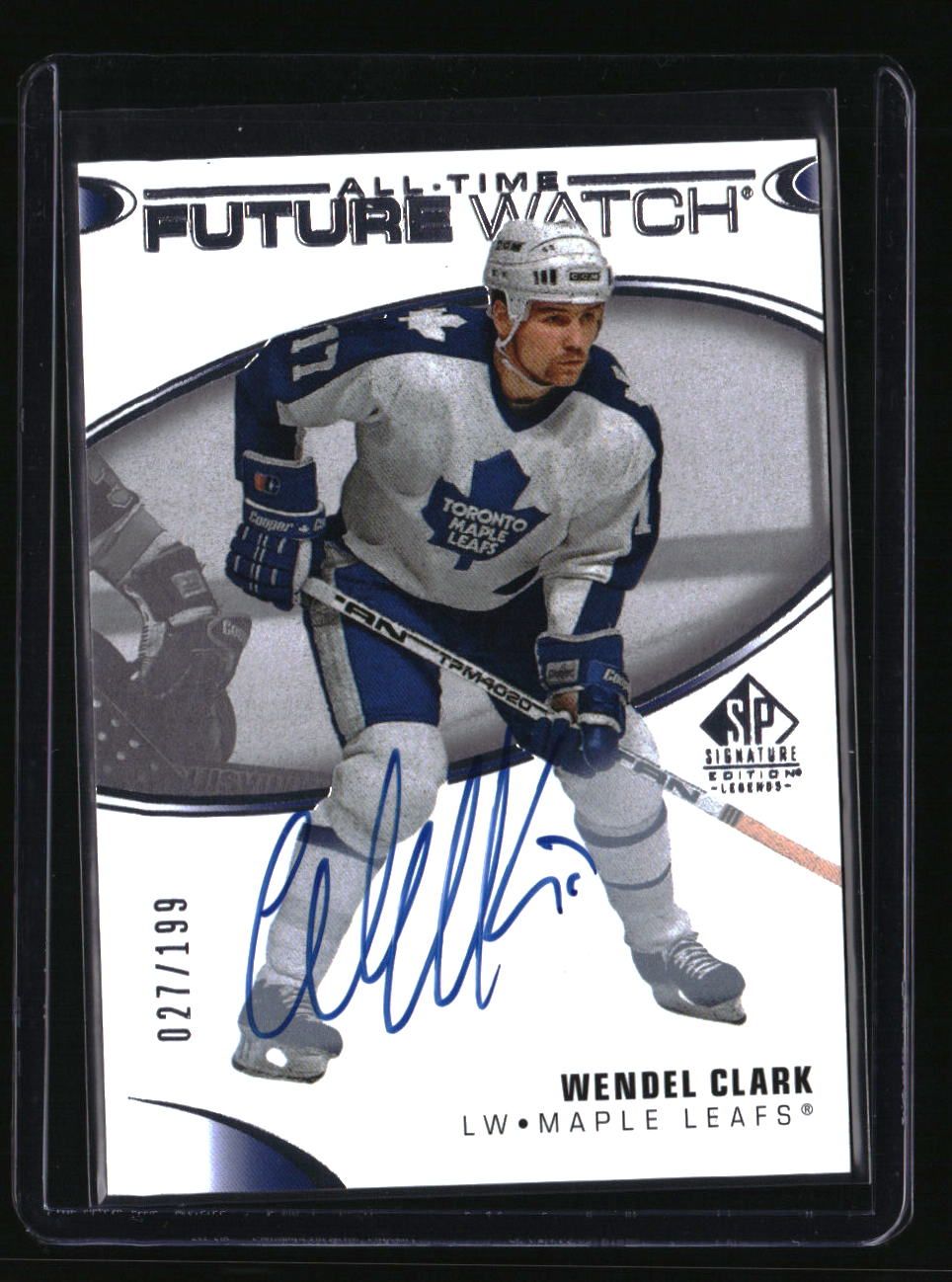 2020-21 SP Signature Edition Legends Wendel Clark #/199