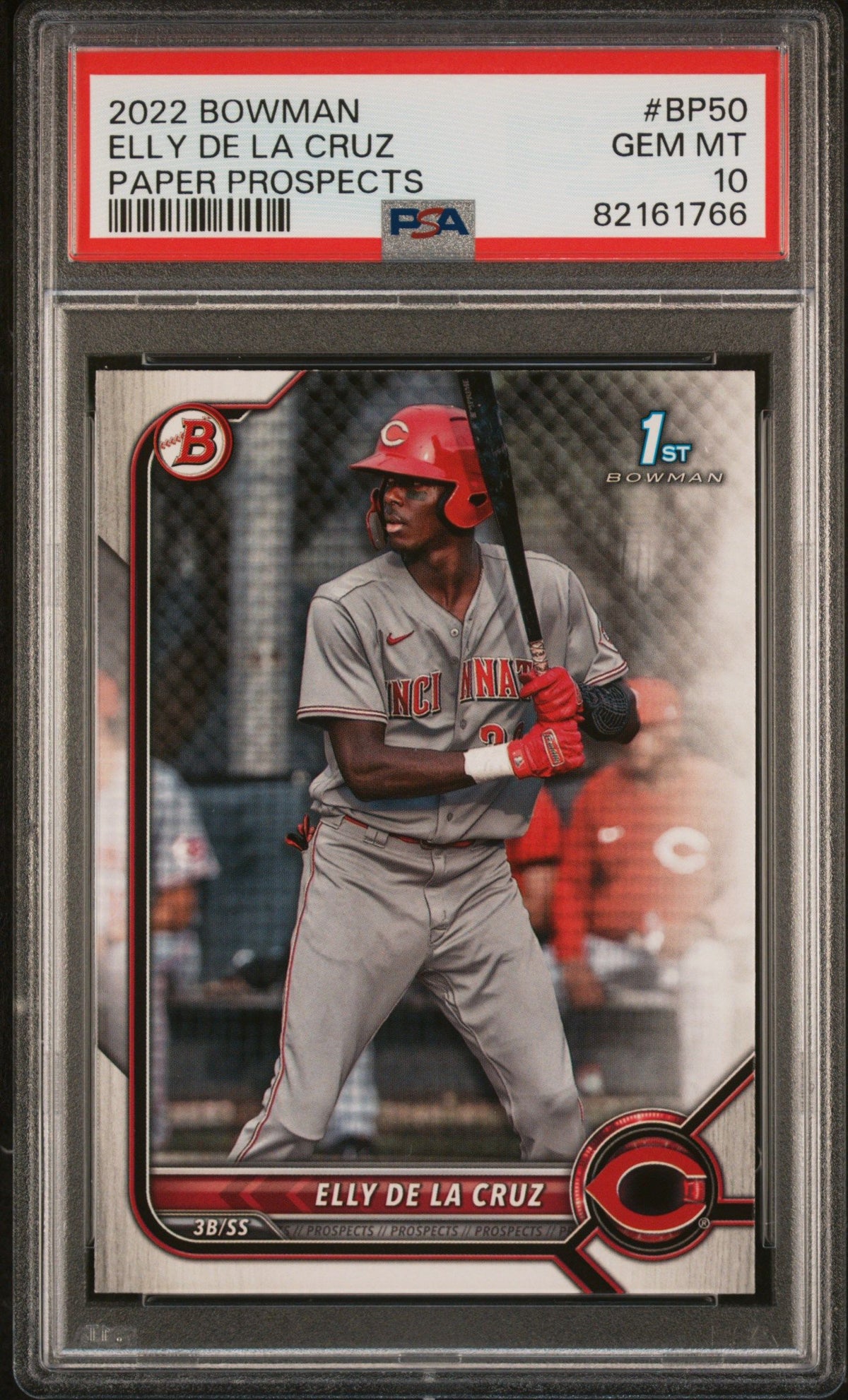 2022 Bowman Paper Prospects Elly De La Cruz Paper Prospects PSA 10