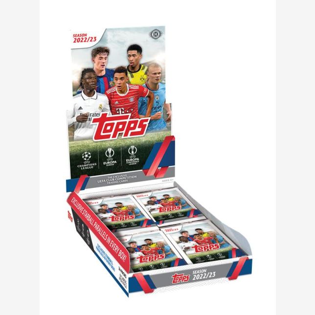 2023/24 Topps UEFA Club Competitions Soccer Hobby Box