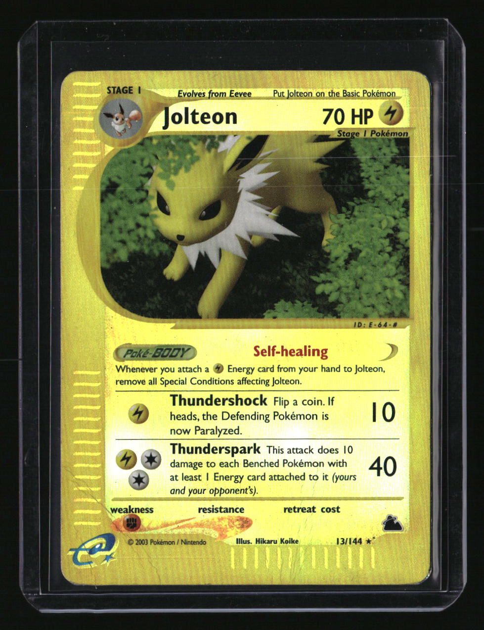 Skyridge Jolteon (13) Reverse Holo