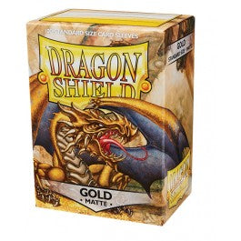 Dragon Shield Matte Sleeves - Gold