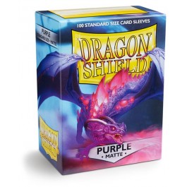 Dragon Shield Matte Sleeves - Purple