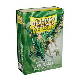 Dragon Shield Japanese Matte Sleeves - Emerald