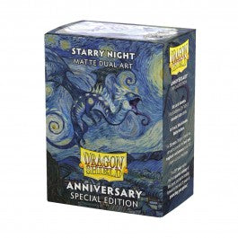 Dragon Shield Sleeves: Standard Matte Dual Art 25th Anniversary - Starry Night