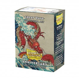 Dragon Shield Sleeves: Standard Matte Dual Art 25th Anniversary - Great Wave