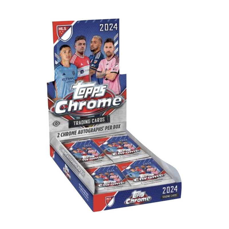 2024 Topps Chrome MLS Soccer Hobby Box (PRE-ORDER)