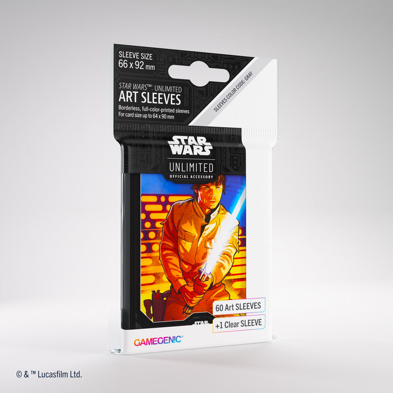 Gamegenice Star Wars: Unlimited Art Sleeve Pack (Luke Skywalker)