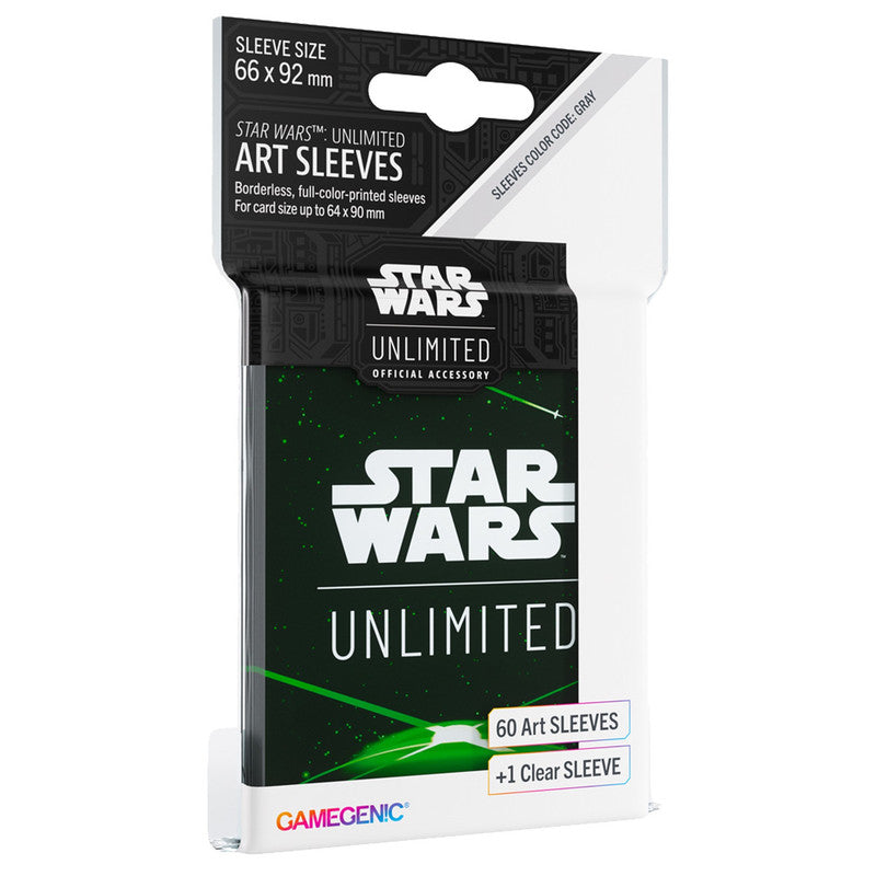 Gamegenic Sleeves: Star Wars Unlimited - Card Back - Green