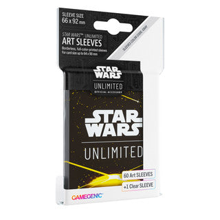 Gamegenic Sleeves: Star Wars Unlimited - Card Back - Yellow