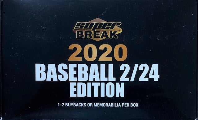 2020 Super Break 2/24 Edition Baseball Box