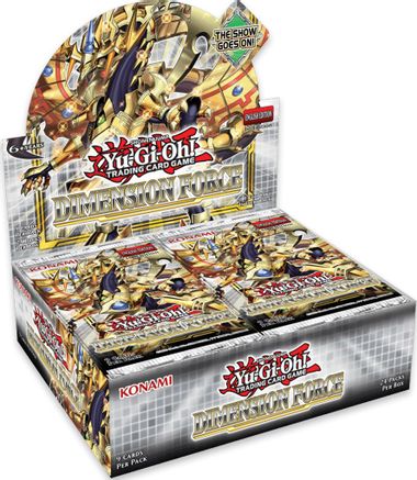 Yu-Gi-Oh Dimension Force Booster Box