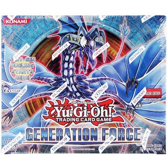 Yu-Gi-Oh Generation Force Booster Box 1st Edition