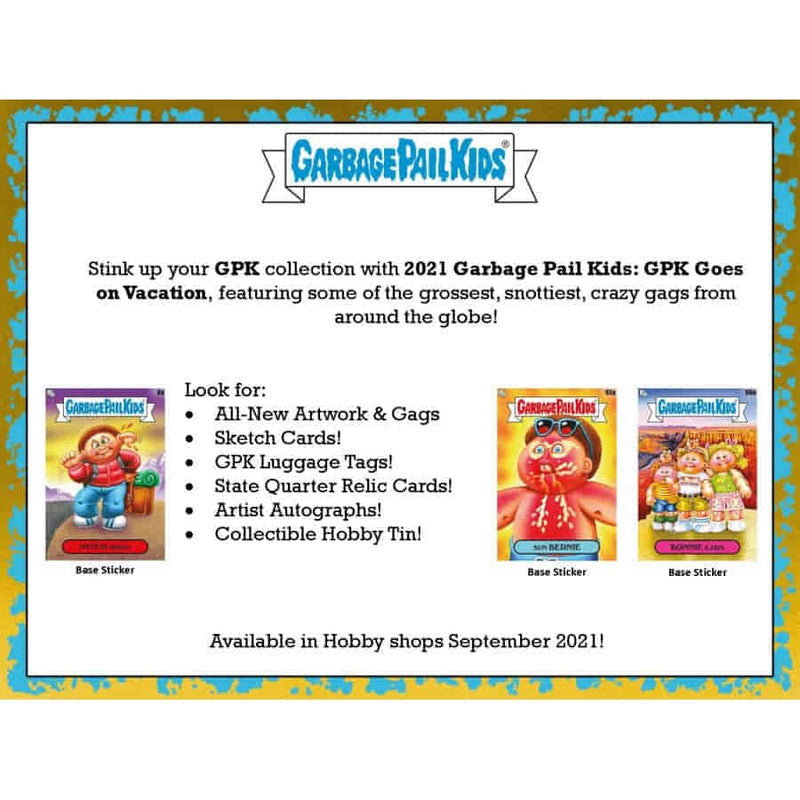 Garbage Pail Kids GPK Goes on Vacation Series 2 Hobby Box (Topps 2021)