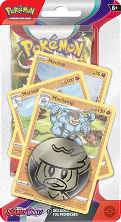 Scarlet and Violet Premium Checklane Blister [Machamp]