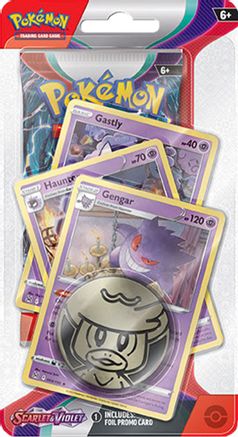 Scarlet and Violet Premium Checklane Blister [Gengar]