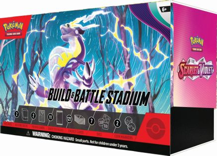 Pokemon TCG: Scarlet and Violet - Build and Battle Stadium Box