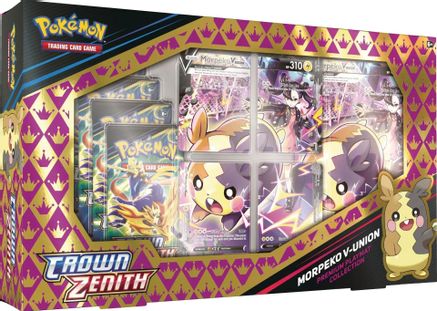 Pokemon TCG: Crown Zenith - Morpeko V-Union Playmat Premium Collection Box