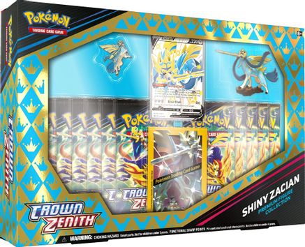 Pokemon TCG: Shiny Zacian Premium Figure Collection