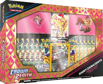 Pokemon TCG: Shiny Zamazenta Premium Figure Collection